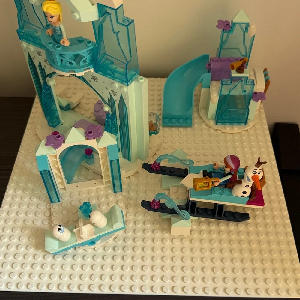 LEGO Disney Frozen Elsa Ice Castle Playset w/ Minifigures & Olaf